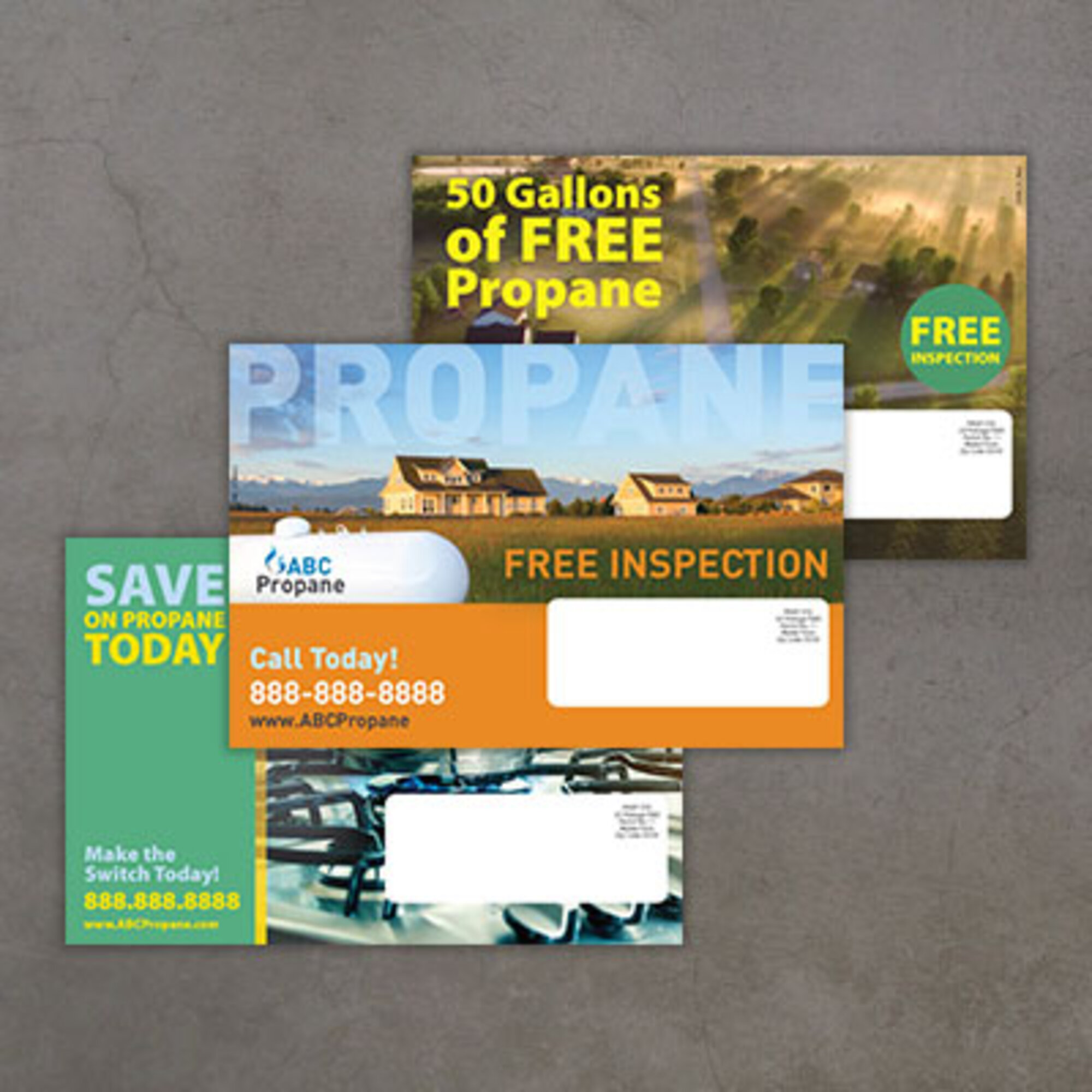 Addressed Postcards